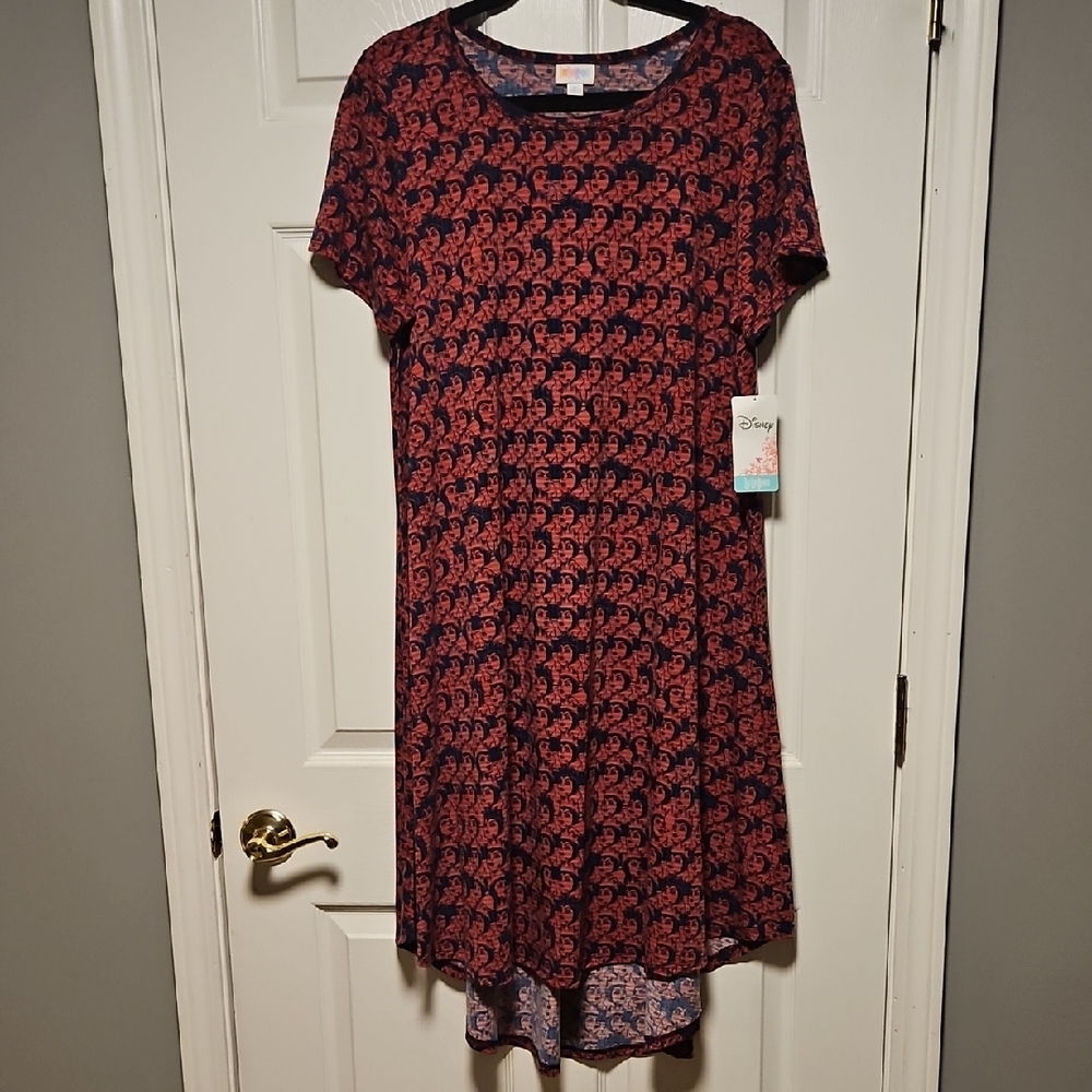 LuLaRoe For Disney Villains Evil Queen Print Dress